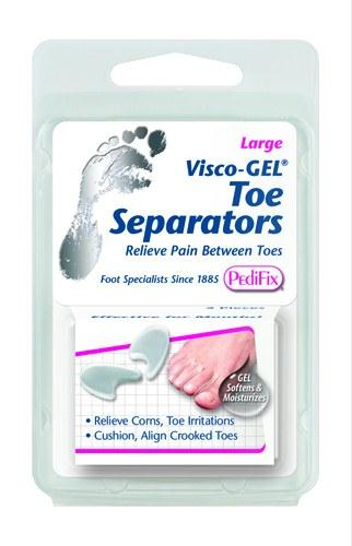 Visco-gel Toe Separators Large Pk/2
