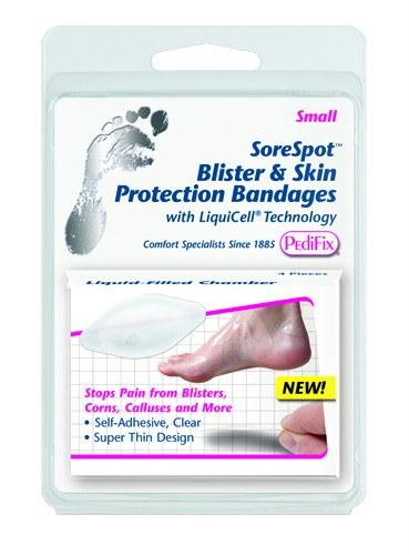 Sorespot Blister & Skin (pk/4) Protection Bandages Large