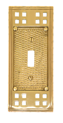 M05-s5600-609 Single Switch - Antique Brass
