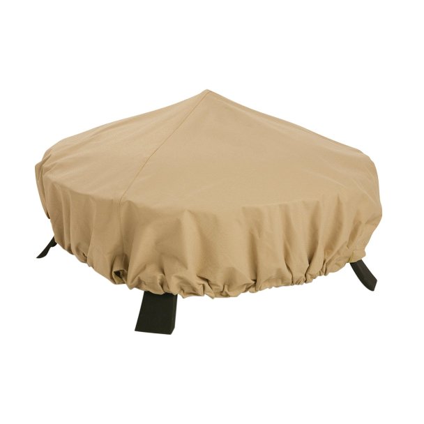 58992-ec Round Fire Pit Cover Sand - 1 Size - 8cs