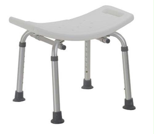 Shower Safety Bench W/o Back Tool-free Assembly Grey