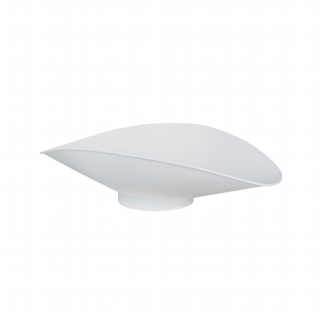 Cardinal Scales 6100-0002 White Plastic Bakers Dough Scoop