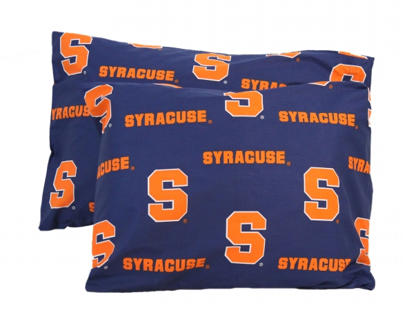 Syrpcstpr Syracuse Printed Pillow Case - Set Of 2 - Solid