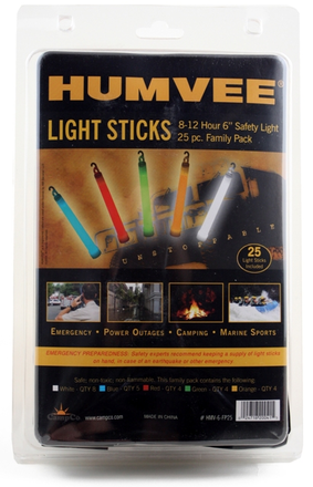Hmv-6-fp25 25 Piece Lightstick Family Pack - Assorted