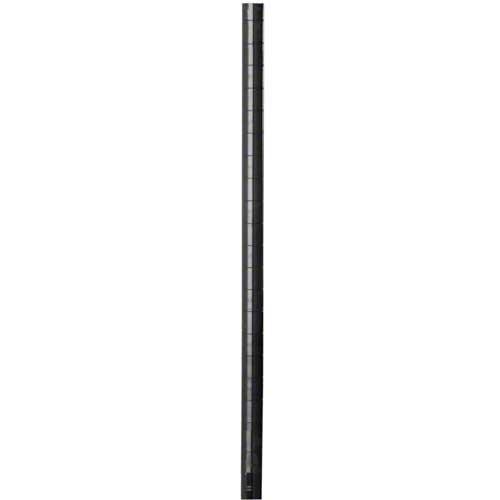 Focus Foodservice Fg054bk 54 In. Black Epoxy Post - Pack Of 4