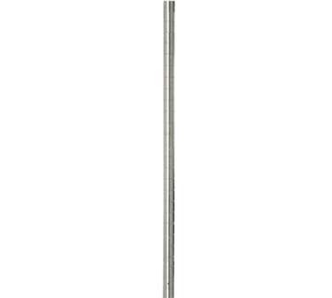 Focus Foodservice Fg080ch 80 In. Chrome Post - Stationary Unit - Pack Of 4