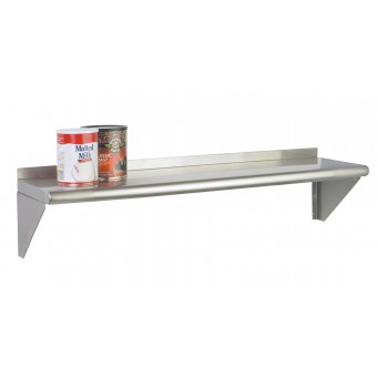 Focus Foodservice Fwsss1224 12 In. X 24 In. Stainless Steel K-d Wall Shelf Kit
