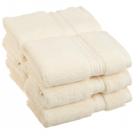 900gsm Egyptian Cotton 6-piece Face Towel Set Cream