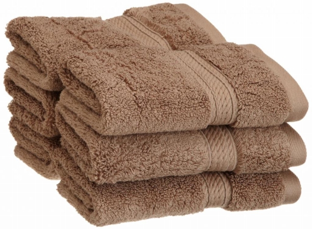 900gsm Egyptian Cotton 6-piece Face Towel Set Latte