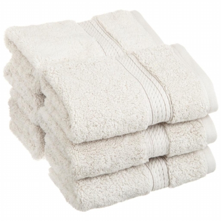 900gsm Egyptian Cotton 6-piece Face Towel Set Stone