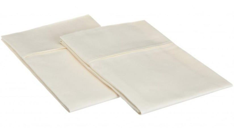Microfiber King Pillowcases Solid Ivory