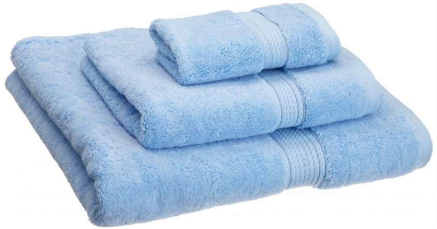 900gsm Egyptian Cotton 3-piece Towel Set Light Blue