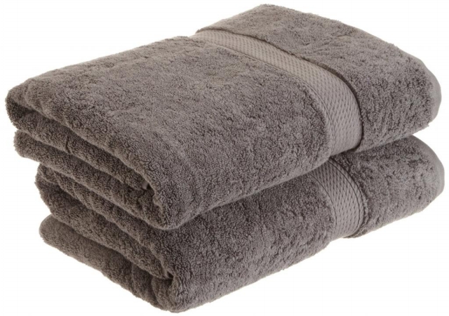 900gsm Egyptian Cotton 2-piece Bath Towel Set Charcoal