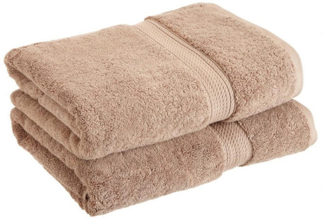 900gsm Egyptian Cotton 2-piece Bath Towel Set Latte