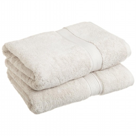 900gsm Egyptian Cotton 2-piece Bath Towel Set Stone