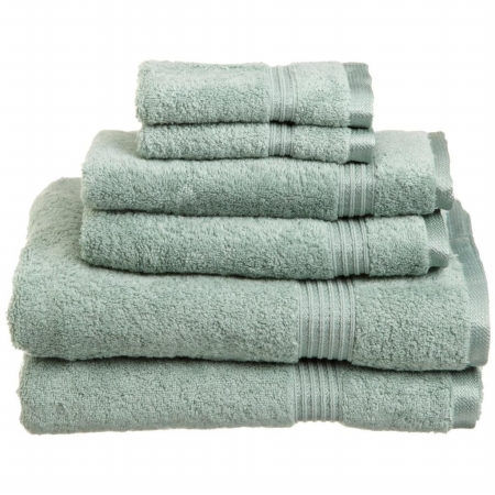 Egyptian Cotton 6-piece Towel Set Sage