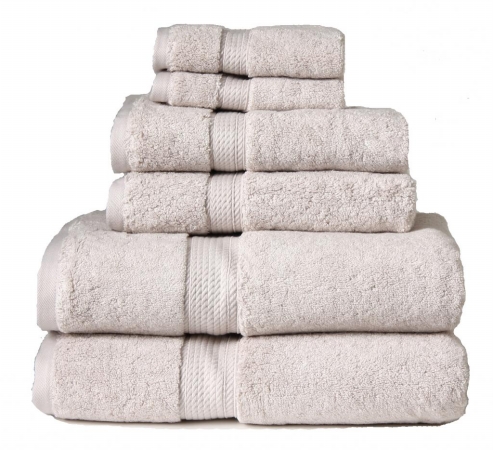 900gsm Egyptian Cotton 6-piece Towel Set Stone