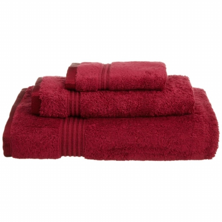 Egyptian Cotton 3-piece Towel Set Burgundy