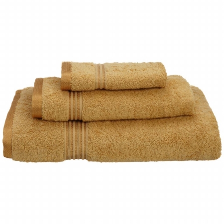 Egyptian Cotton 3-piece Towel Set Gold