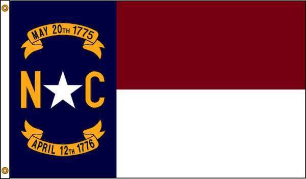 4 ft. X 6 ft. Nyl-Glo North Carolina Flag