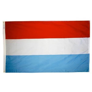 195123 5 ft. X 8 ft. Nyl-Glo Luxembourg Flag