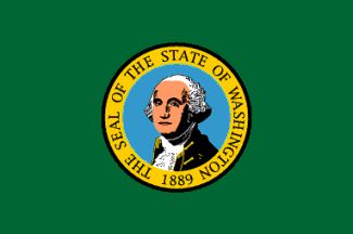 900453 6 ft. X 10 ft. Nyl-Glo Washington Flag