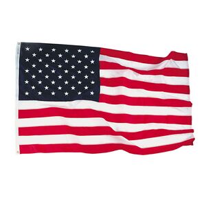 256320 Nyl-Glo U.S. Union Jack Flag Embroidered-17 in. X 20 in.
