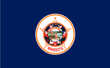 142750 2 ft. X 3 ft. Nyl-Glo Minnesota Flag