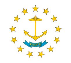6 ft. 10 ft. Nyl-Glo Rhode Island Flag