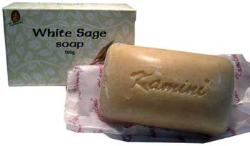 Azure Green Rskwhis 100g White Sage Soap