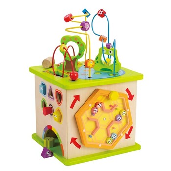 E1810 Country Critters Play Cube - 12m Plus