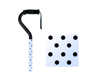 Sm-017008pd Sky Med Make-over Cane Cover In Polka Dots