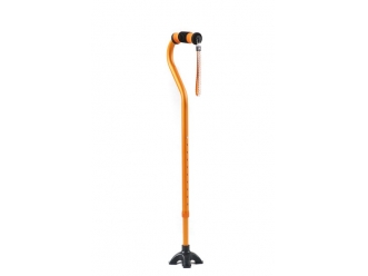 Sm-060001oqtc Sky Med Self-standing Designer Bling Cane Collection In Tiger Lily-citrus