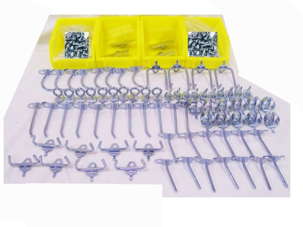 Db-2-83 24 In. X48 In. X0.25 In. S, 79 Hooks And 4bins