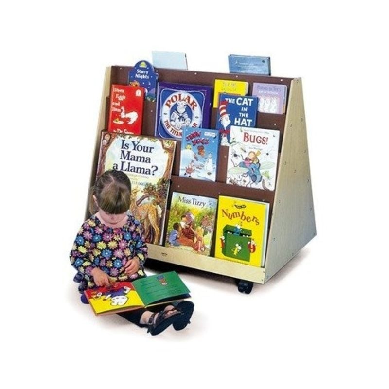 Wb0139 Two Sided Book Display Stand