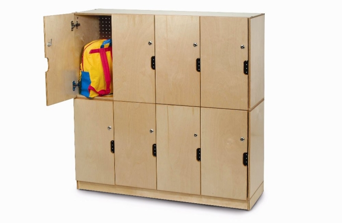 Wb0716 Backpack Storage With Locking Doors