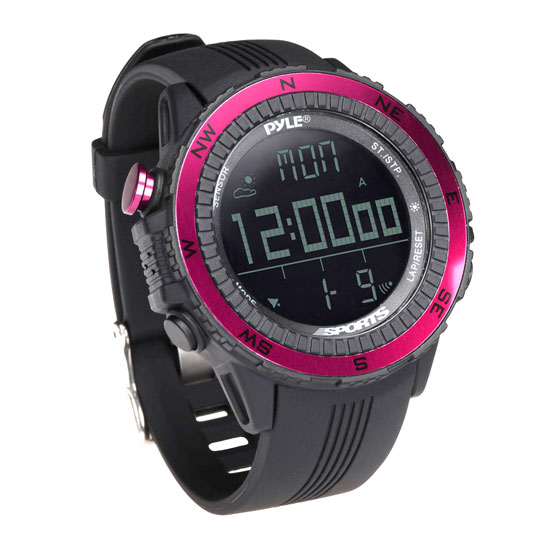Sports Pswwm82pn Digital Multifunction Active Sports Watch - Pink