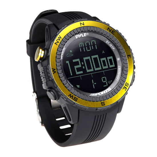 Sports Pswwm82yl Digital Multifunction Active Sports Watch - Yellow