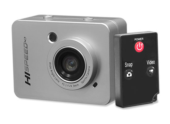 PyleSports PSCHD60SL Hi-Speed HD 1080P Hi-Res Action Camera Digital Camera-Camcorder -Silver Color