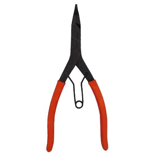 Wilde Tool Co G704.b-cs 9 In. Straight Tip Lock Ring Pliers-black Oxide-polished-carded