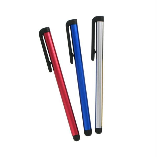 Generic 192726 PreciseTouch Capacitive 3 Pack Universal Touchscreen Tablet Stylus Pen - Metallic Random Colors