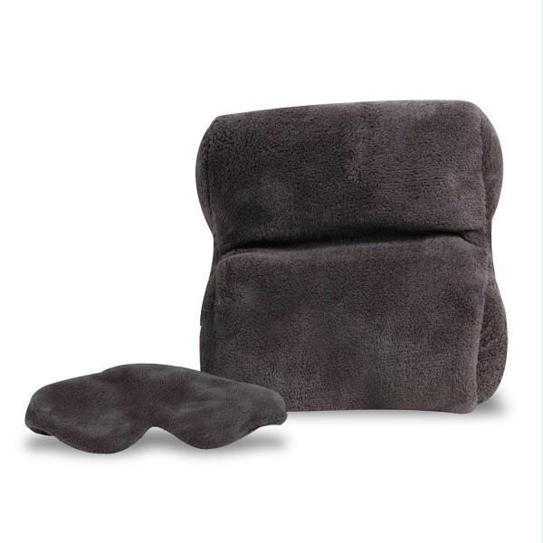 220512 Ultra Fleece Travel Pillow & Eye Mask Set