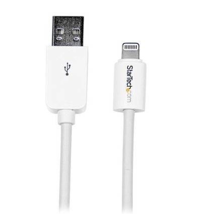 Startech 2m - 6ft - Long White Apple 8-pin Lightning Connector To Usb Cable For Iphone - Ip - Usblt2mw