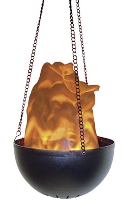 Hanging Pot Flame Light