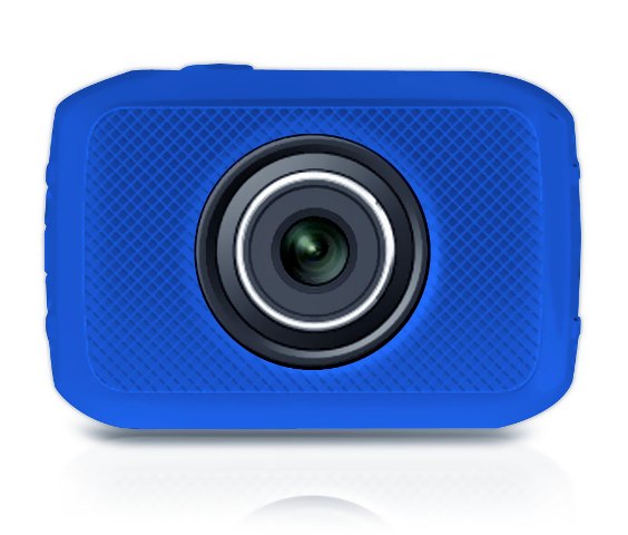 Sound Around-Pyle PSCHD30BL Mini High-Definition Sports Action Wide-Angle Hd Camera & Camcorder - Blue