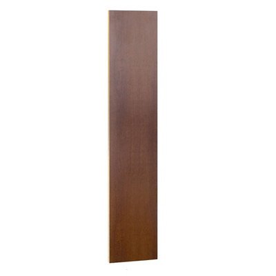 Salsbury Front Filler Vertical - 15 Inches Wide For Designer Wood Locker - Mahogany