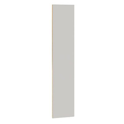 Salsbury Front Filler Vertical - 15 Inches Wide For Designer Wood Locker - Gray