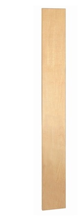 Salsbury 22269map Front Filler Vertical - 9 Inches Wide For Extra Wide Designer Wood Locker - Maple