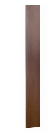 Salsbury 22269mah Front Filler Vertical - 9 Inches Wide For Extra Wide Designer Wood Locker - Mahogany