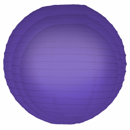 . 72306 Paper Lanterns- Multi Pack Purple- 6 Count